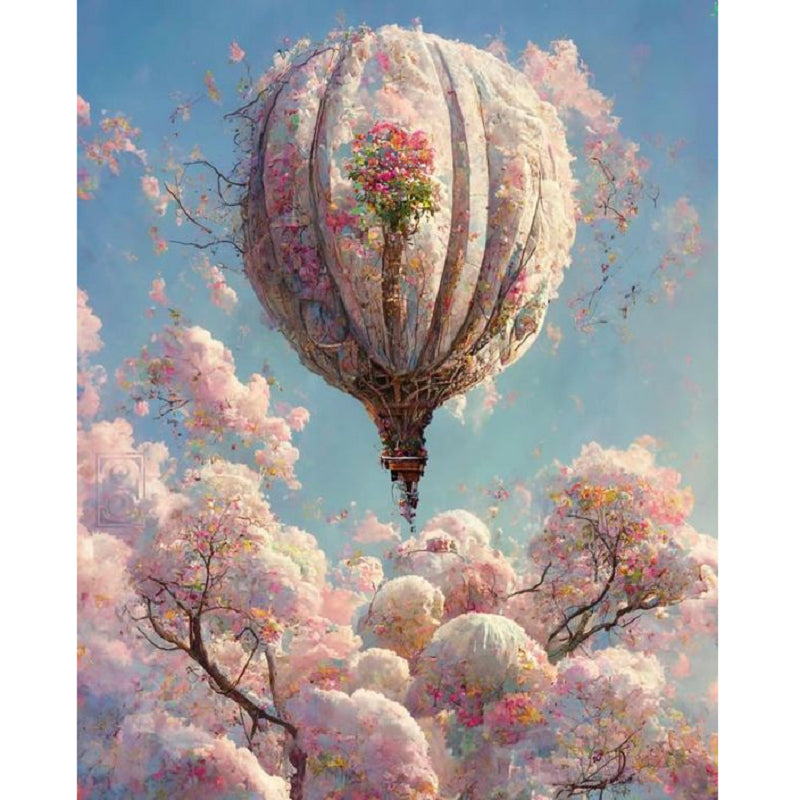 Hot Air Balloon - Full Square Drill Diamond Painting 30*40CM