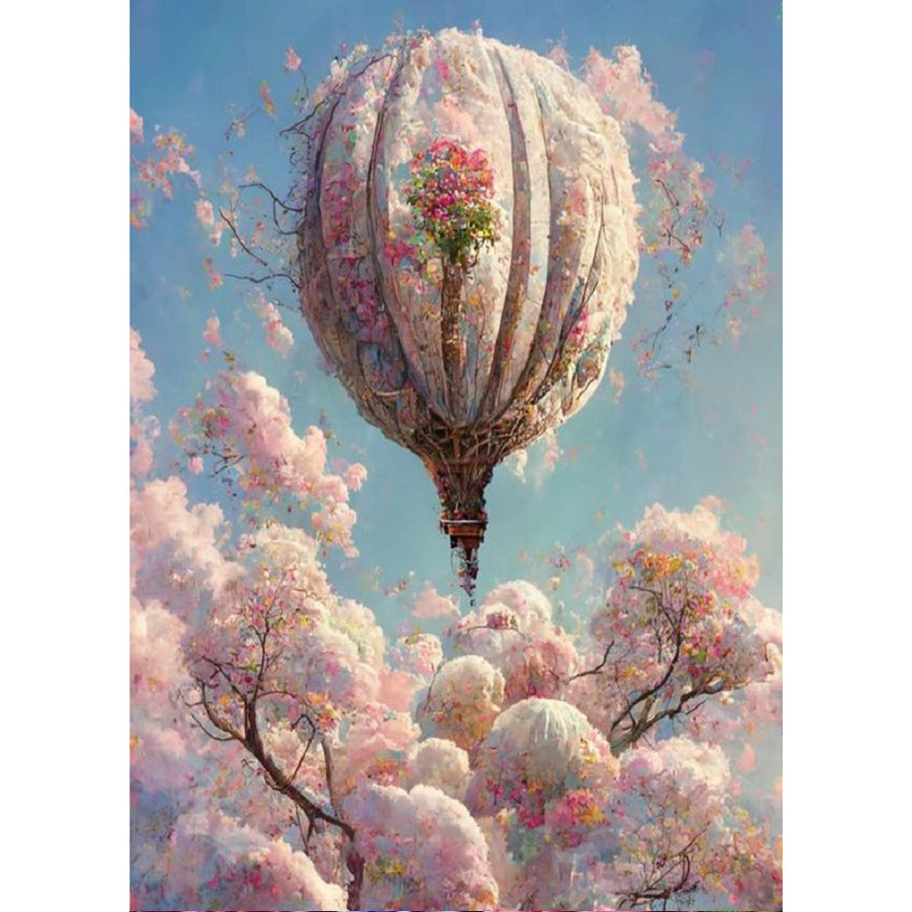 Hot Air Balloon - Full Square Drill Diamond Painting 30*40CM