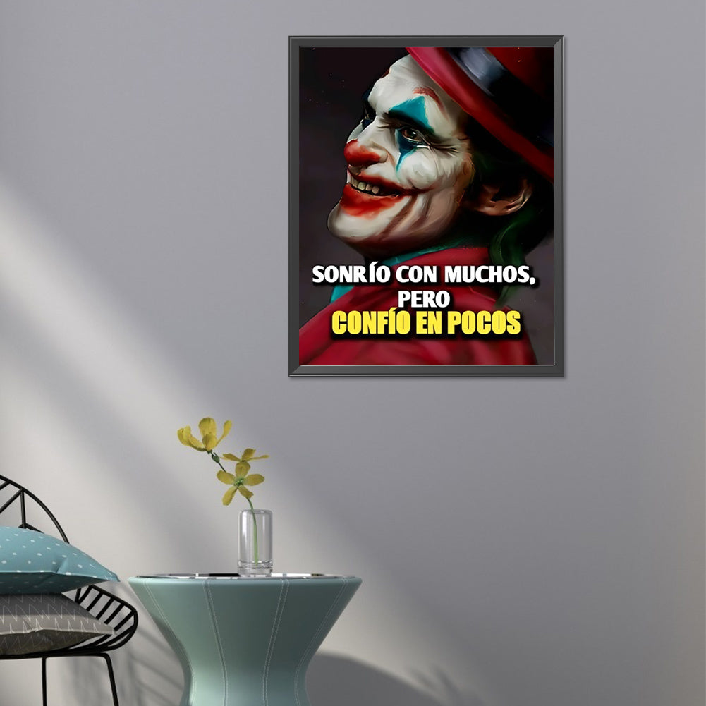Clown Smile - Full Round Drill Diamond Painting 40*50CM