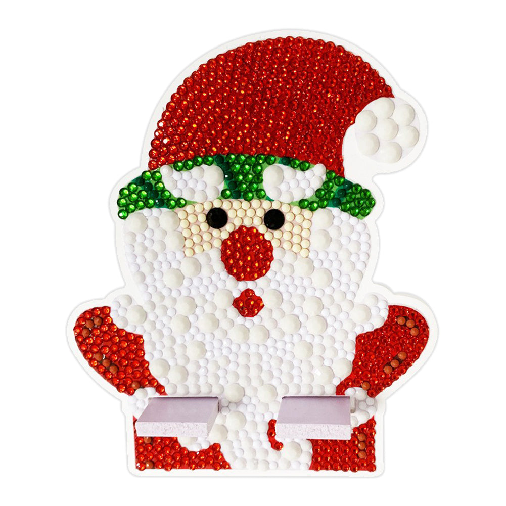 Diamond Painting Desktop Cellphone Stand Gift for Girls (Santa)