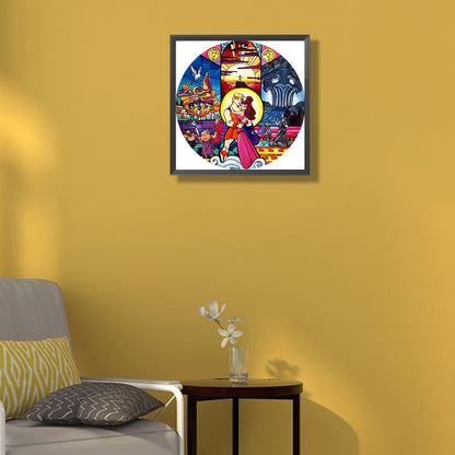 Prince - Full Round Drill Diamond Painting 35*35CM