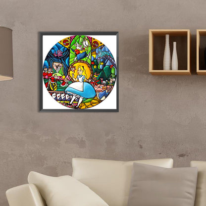 Alice In Wonderland - Full Round Drill Diamond Painting 35*35CM