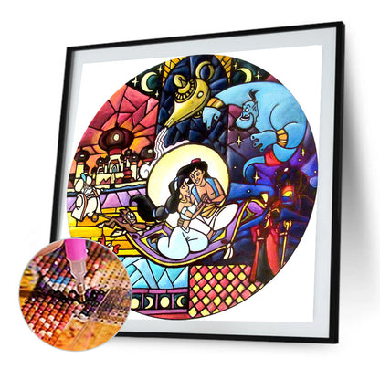 Aladdin Story - Full Round Drill Diamond Painting 35*35CM