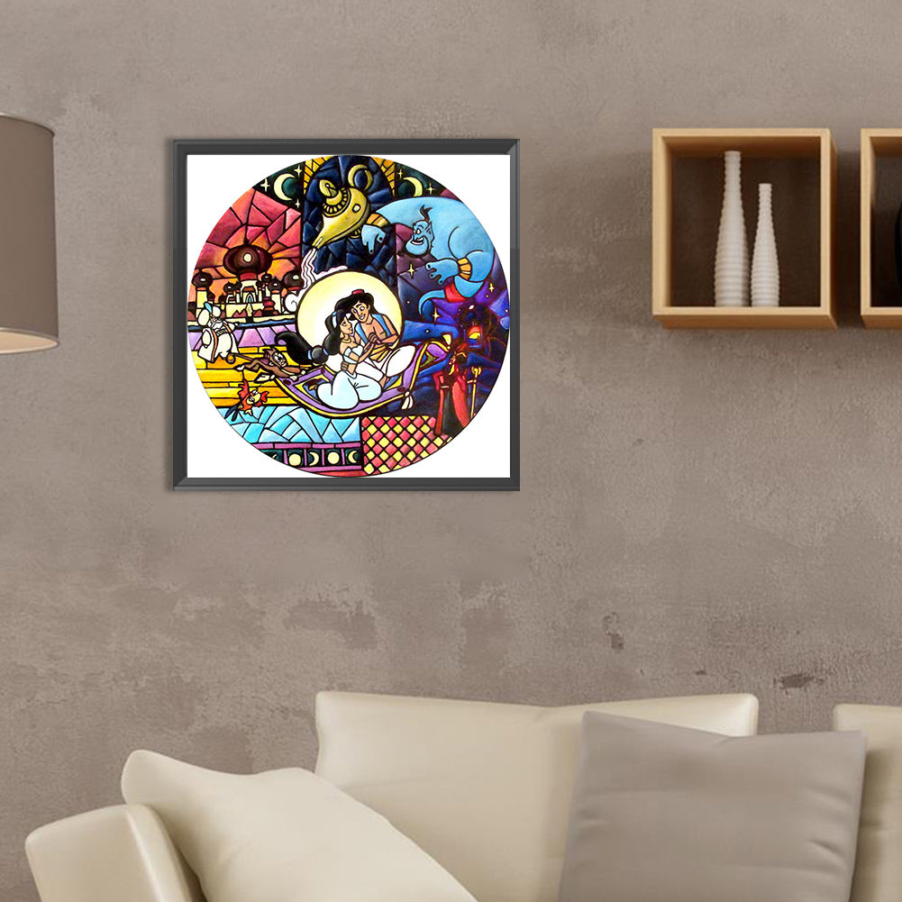 Aladdin Story - Full Round Drill Diamond Painting 35*35CM
