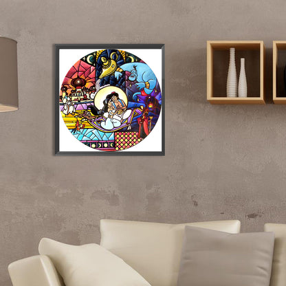 Aladdin Story - Full Round Drill Diamond Painting 35*35CM