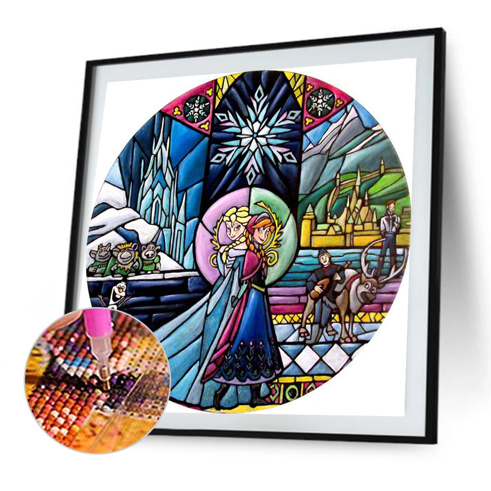 Frozen - Full Round Drill Diamond Painting 35*35CM
