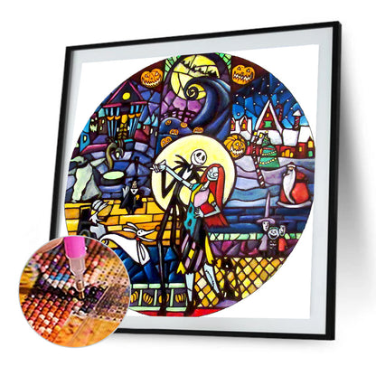 The Nightmare Before Christmas - Full Round Drill Diamond Painting 35*35CM