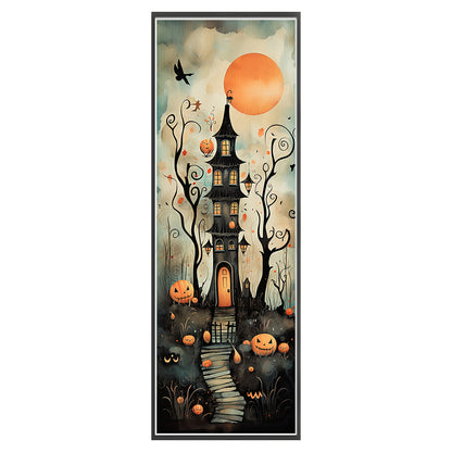 Halloween Cabin - 11CT Stamped Cross Stitch 30*90CM