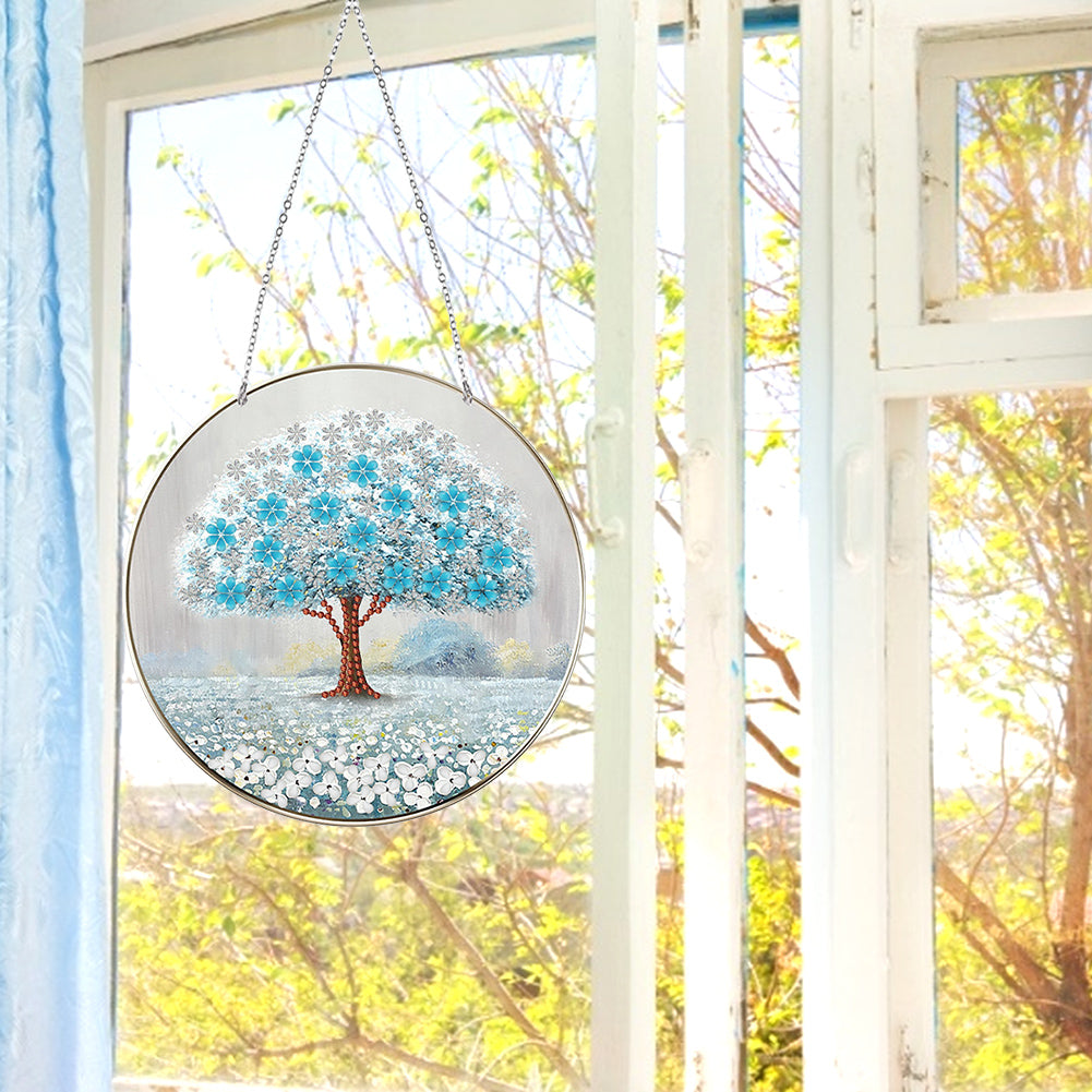 Suncatcher Double Sided Diamond Painting Hanging Decor (Tree of Life)