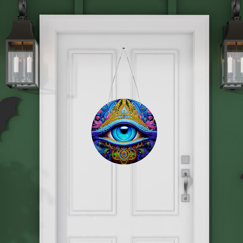 Suncatcher Double Sided Diamond Painting Hanging Decor (Eyes)
