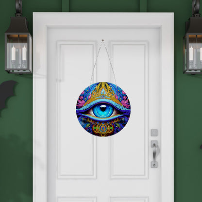 Suncatcher Double Sided Diamond Painting Hanging Decor (Eyes)
