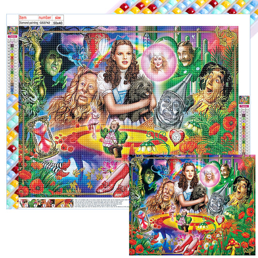 The Wizard Of Oz - Full Square Drill Diamond Painting 50*40CM