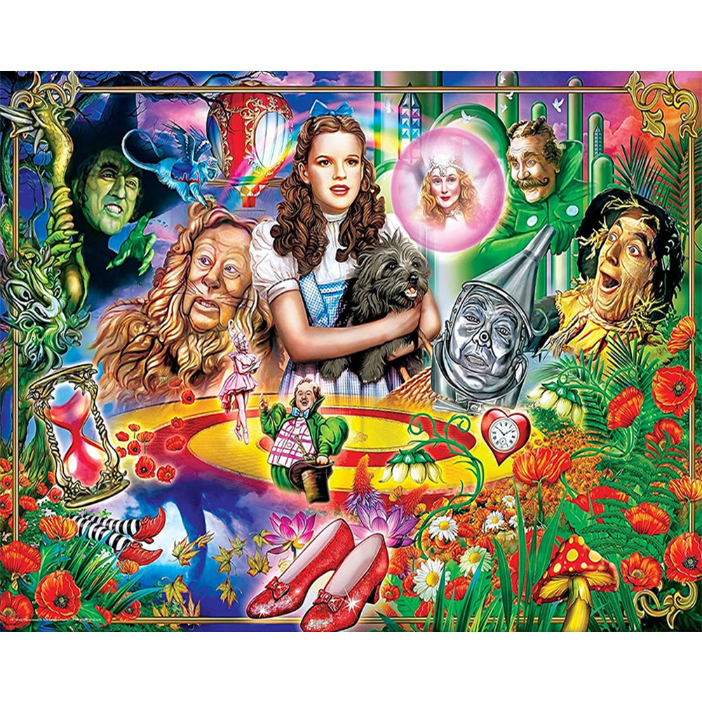 The Wizard Of Oz - Full Square Drill Diamond Painting 50*40CM