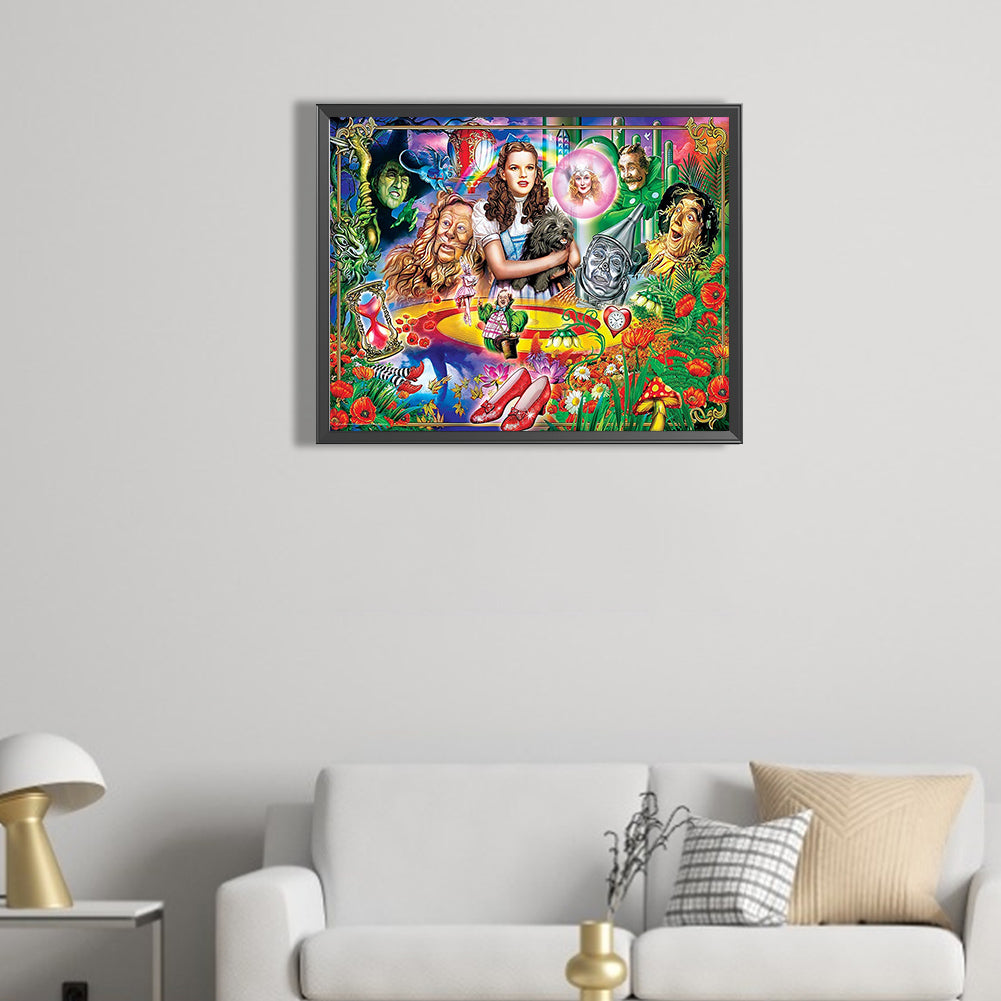 The Wizard Of Oz - Full Square Drill Diamond Painting 50*40CM