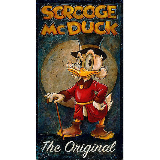 Donald Duck - Full Round Drill Diamond Painting 30*55CM