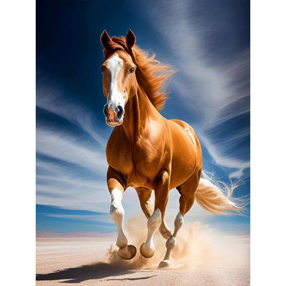 Horse - Full Round Drill Diamond Painting 30*40CM