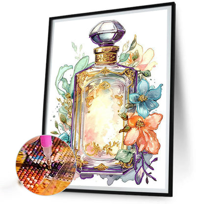 Perfume Bottle - Special Shaped Drill Diamond Painting 30*40CM