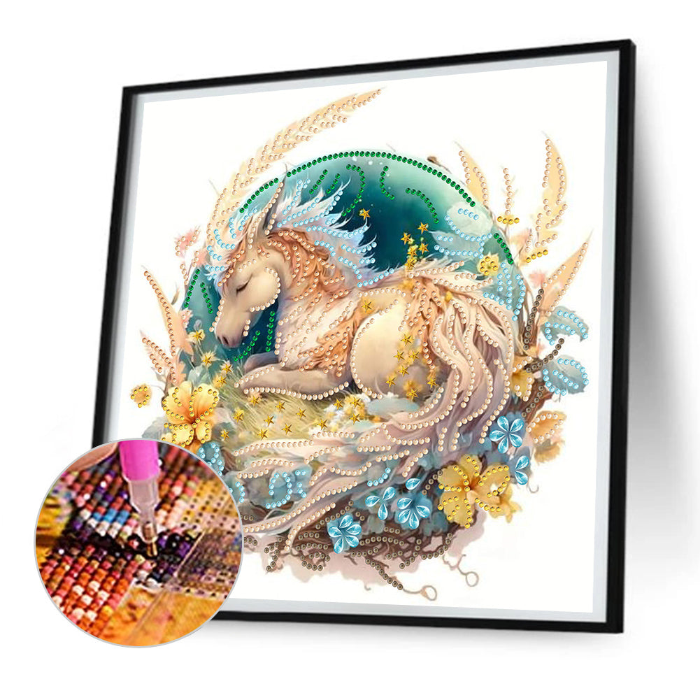 Sleeping Animals - Special Shaped Drill Diamond Painting 30*30CM