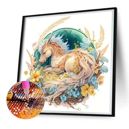 Sleeping Animals - Special Shaped Drill Diamond Painting 30*30CM