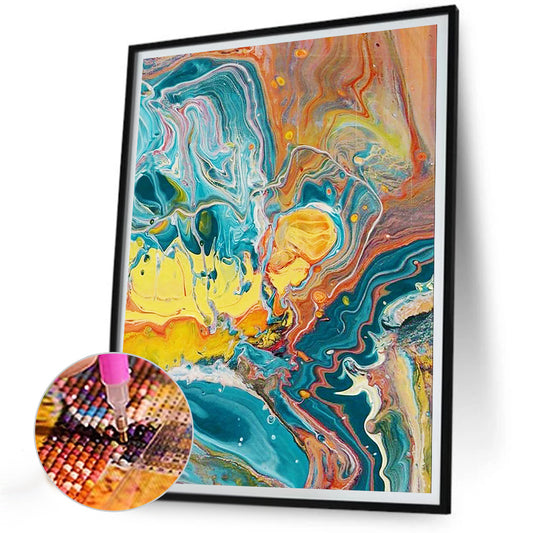 Flowing Colors - Full Round Drill Diamond Painting 30*40CM