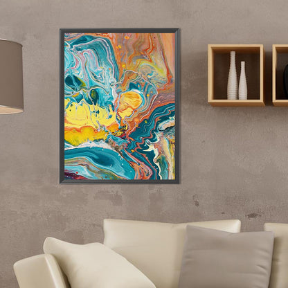 Flowing Colors - Full Round Drill Diamond Painting 30*40CM