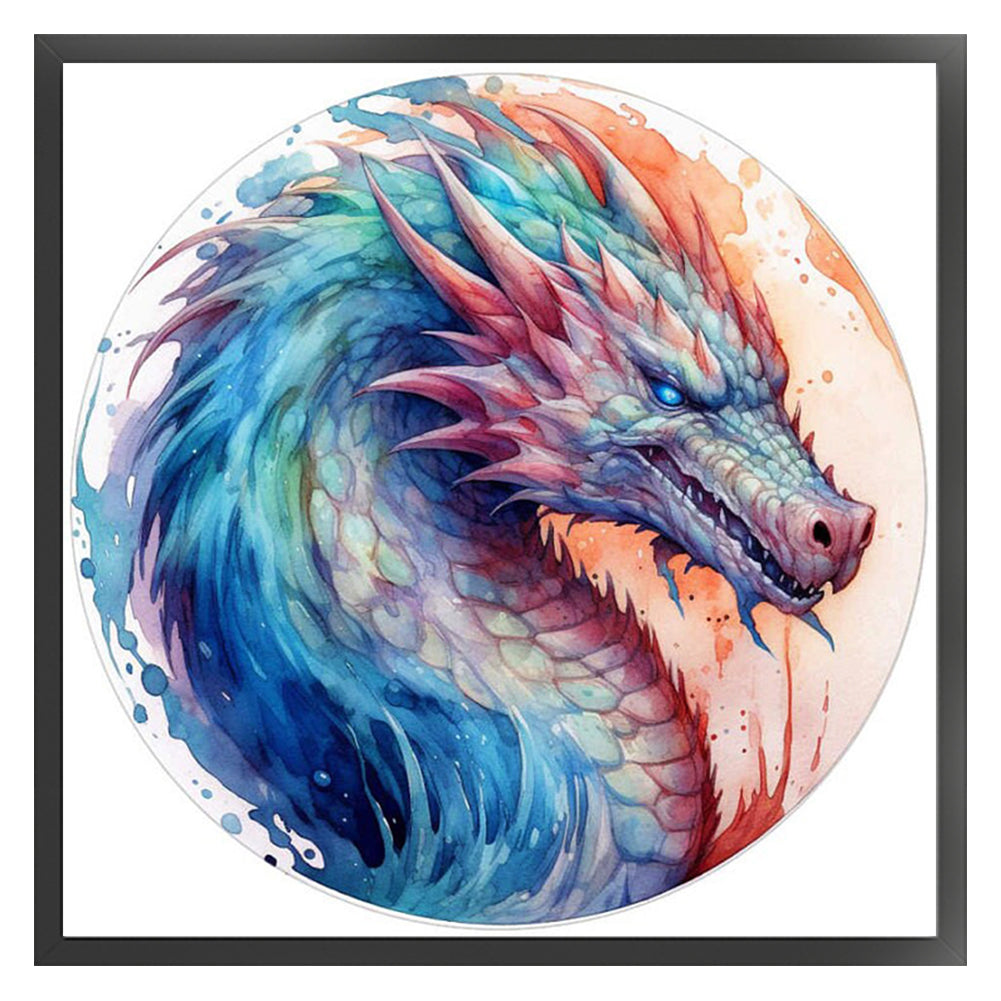 Dragon - 11CT Stamped Cross Stitch 50*50CM