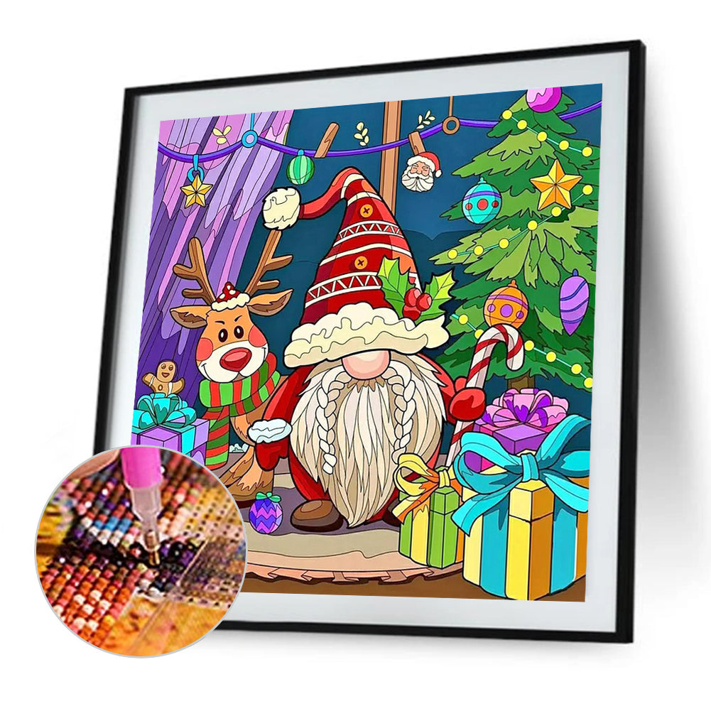 Santa Claus - Full Round Drill Diamond Painting 40*40CM