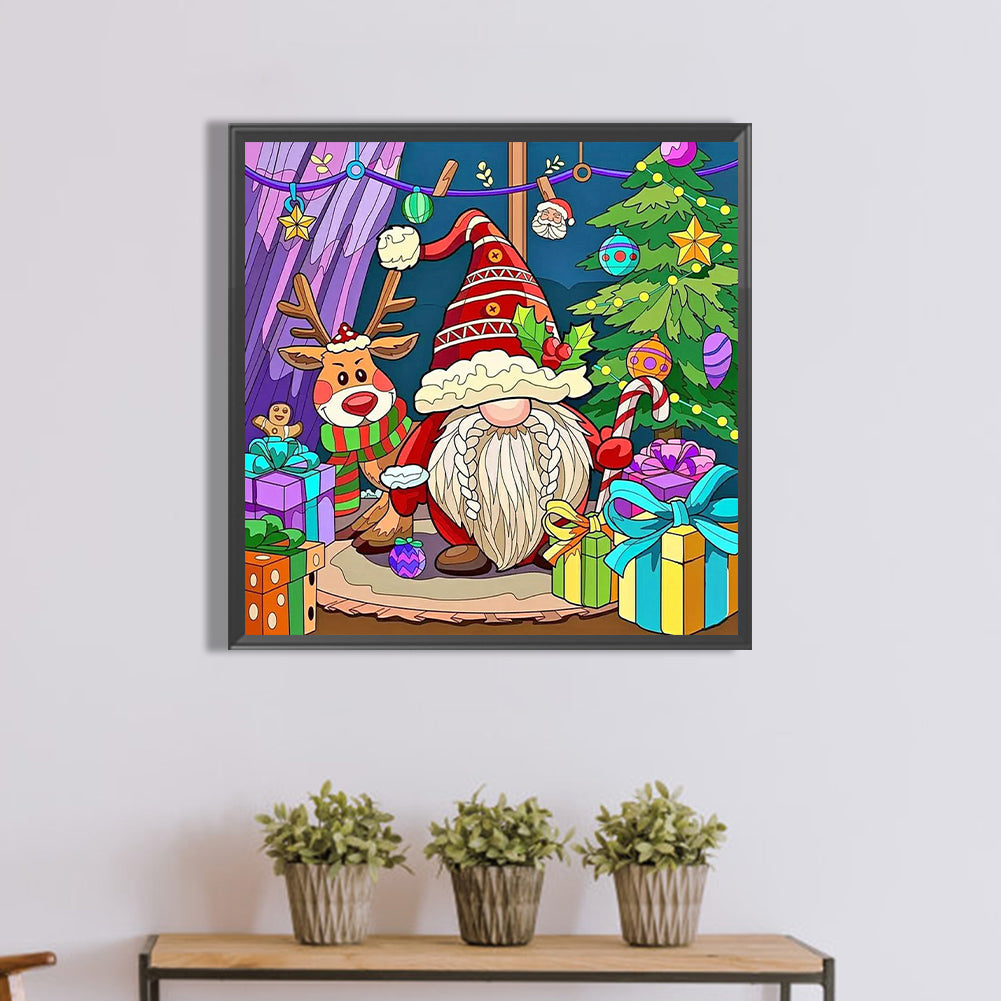 Santa Claus - Full Round Drill Diamond Painting 40*40CM