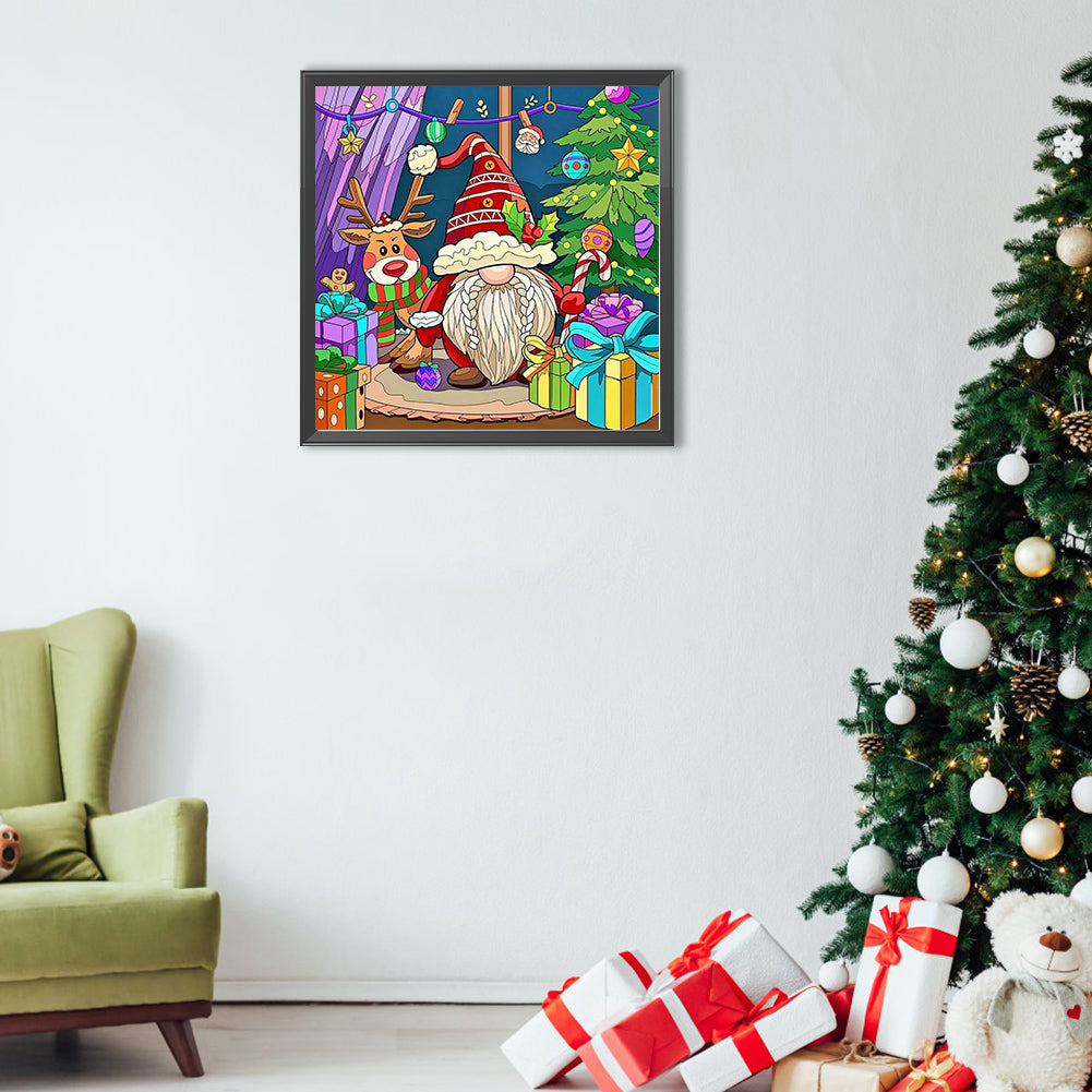 Santa Claus - Full Round Drill Diamond Painting 40*40CM