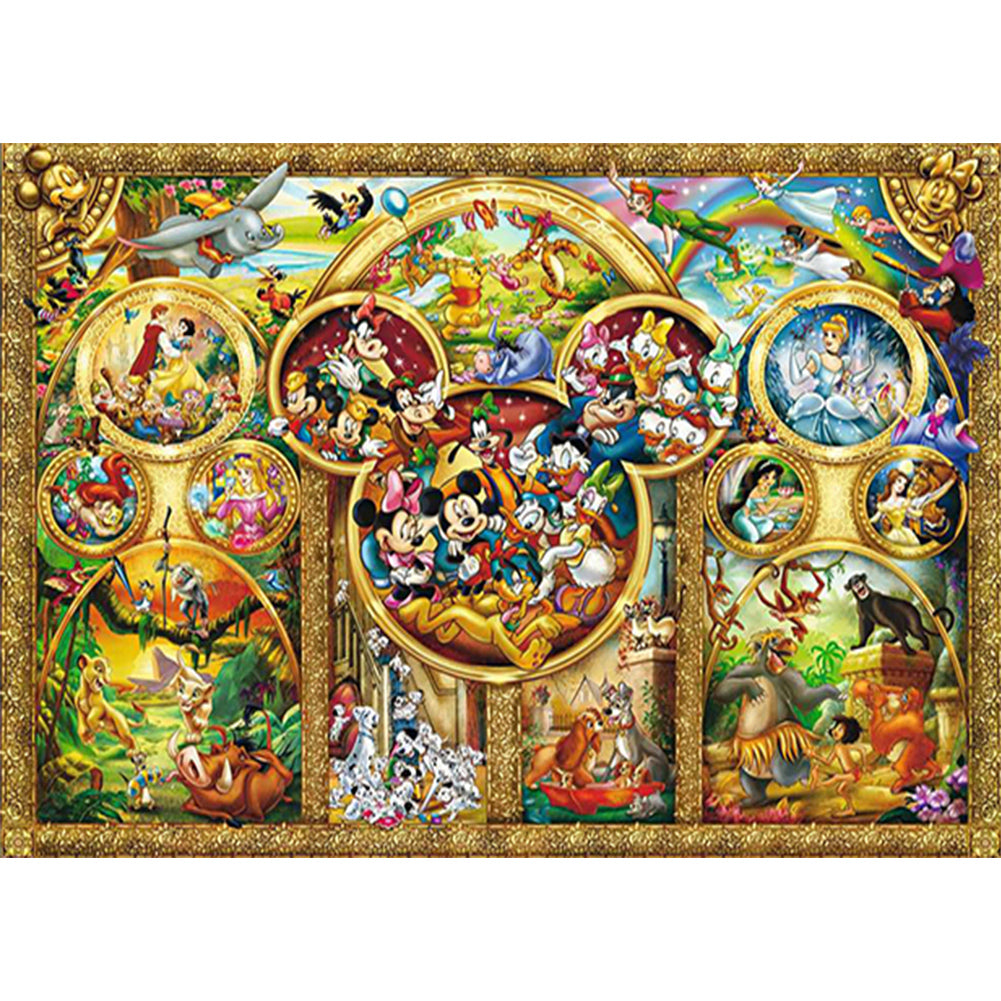 Disney Mickey Mouse - Full Round Drill Diamond Painting 70*50CM