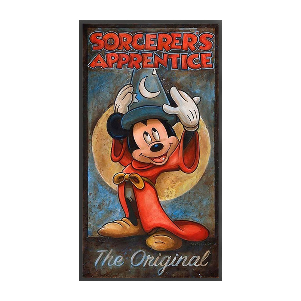 Mickey - 11CT Stamped Cross Stitch 30*55CM