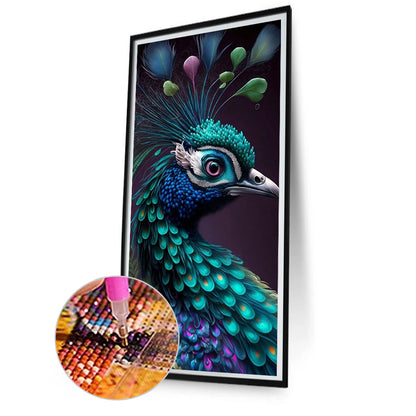 Peacock - Full Square Drill Diamond Painting 40*80CM
