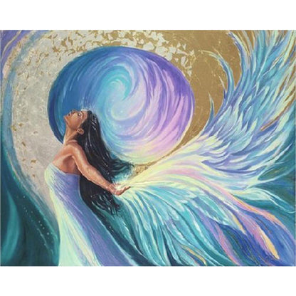 Angel - Full Round Drill Diamond Painting 50*40CM