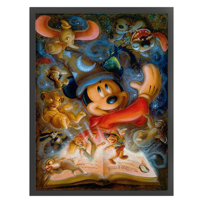 Mickey - 11CT Stamped Cross Stitch 50*65CM