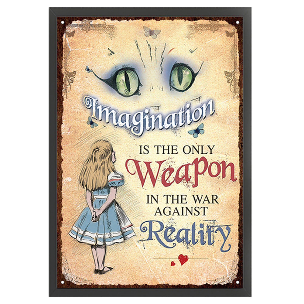 Alice In Wonderland - 11CT Stamped Cross Stitch 50*70CM