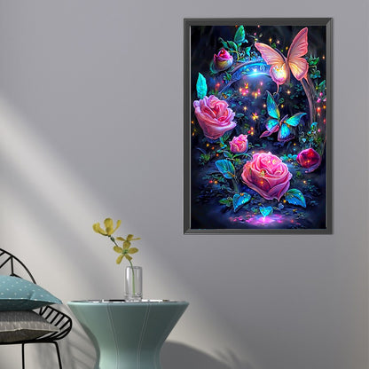Fantasy Rose - Full AB Dril Round Diamond Painting 40*60CM