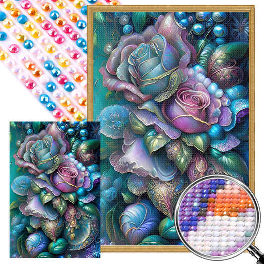 Fantasy Rose - Full AB Dril Round Diamond Painting 40*60CM