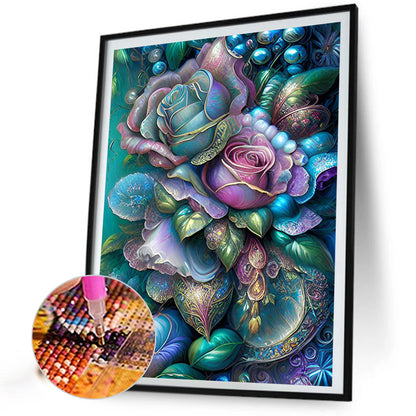 Fantasy Rose - Full AB Dril Round Diamond Painting 40*60CM