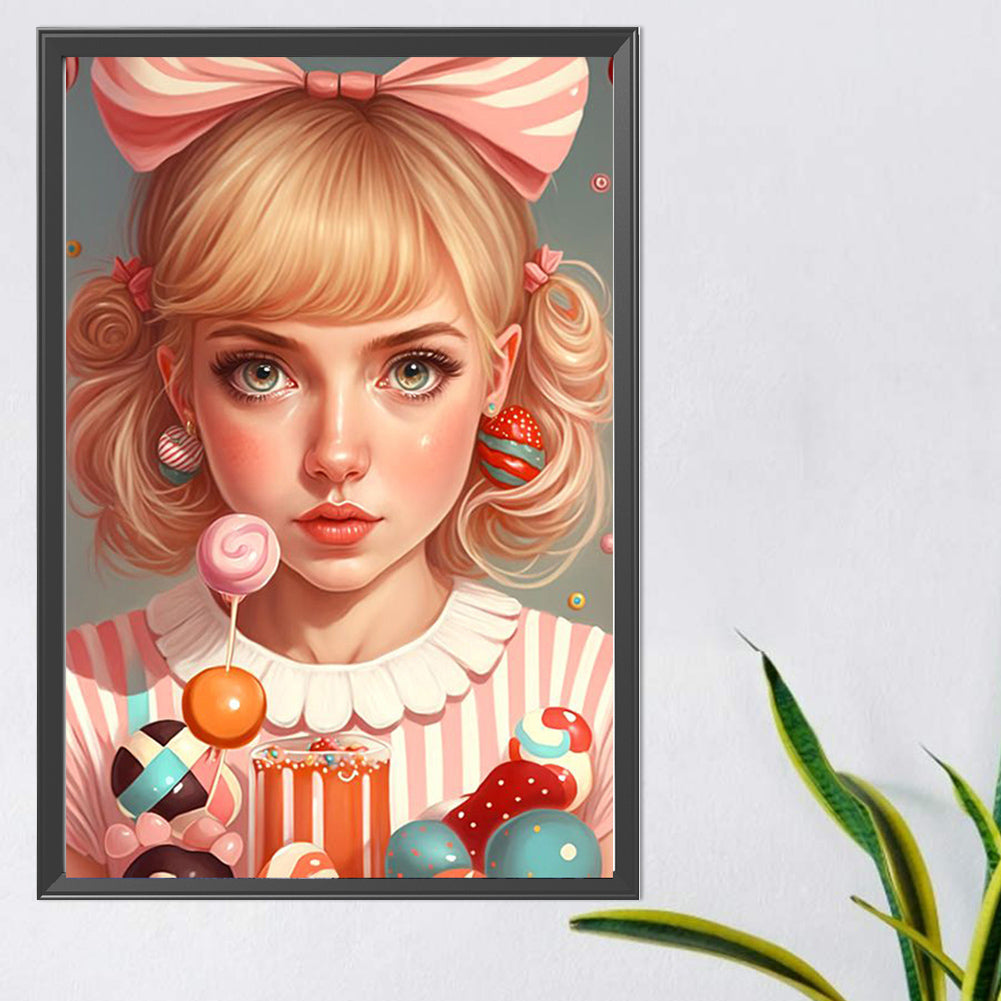 Figure - Full AB Dril Round Diamond Painting 40*60CM
