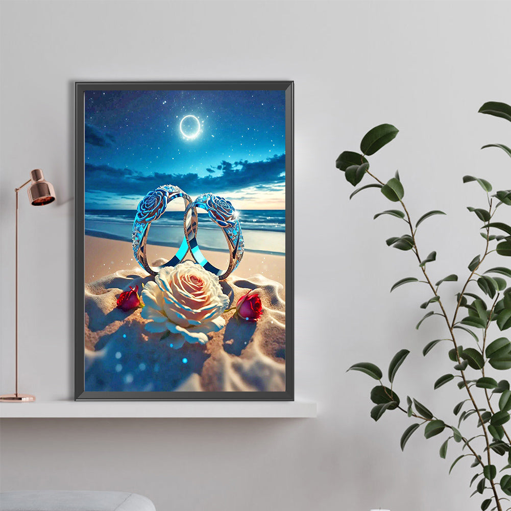 Oath Under The Moon - Full Round Drill Diamond Painting 40*60CM