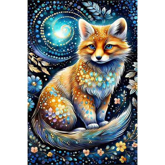 Fox - Full Round Drill Diamond Painting 40*60CM