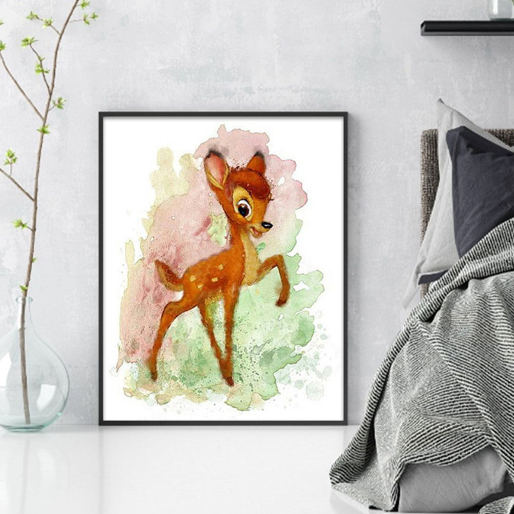 Deer - 11CT Stamped Cross Stitch 40*50CM