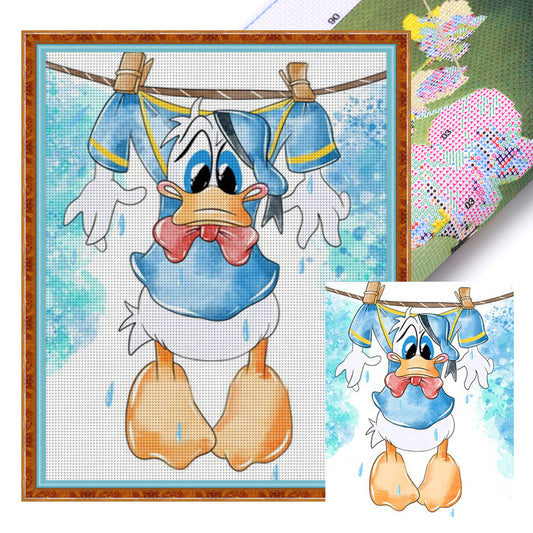 Donald Duck - 11CT Stamped Cross Stitch 40*50CM