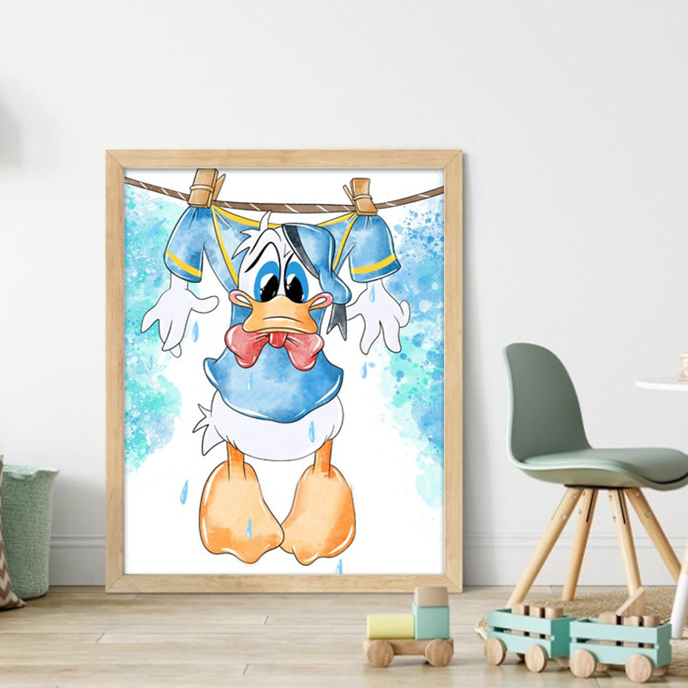 Donald Duck - 11CT Stamped Cross Stitch 40*50CM