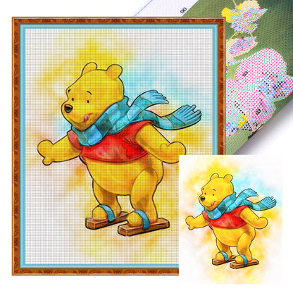 Winnie The Pooh - 11CT Stamped Cross Stitch 40*50CM