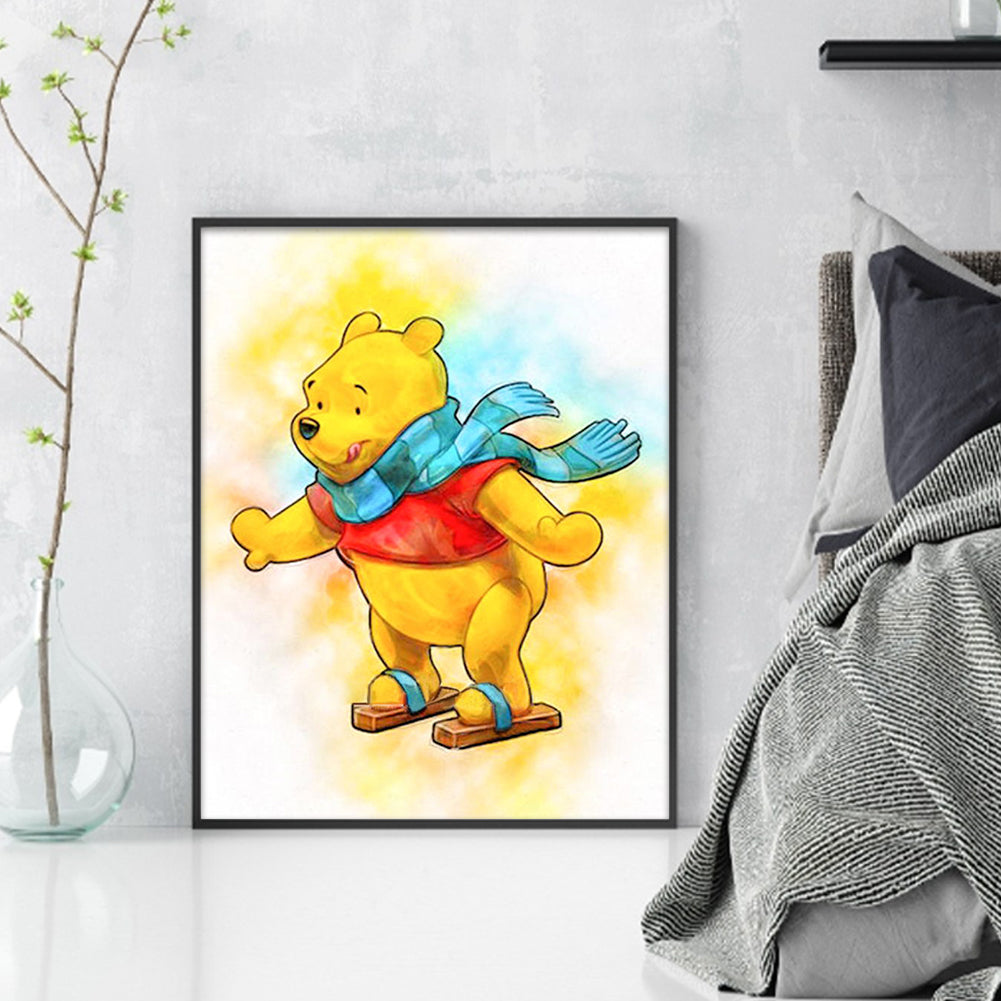 Winnie The Pooh - 11CT Stamped Cross Stitch 40*50CM