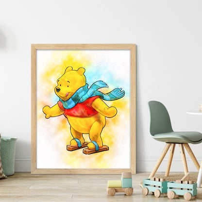 Winnie The Pooh - 11CT Stamped Cross Stitch 40*50CM