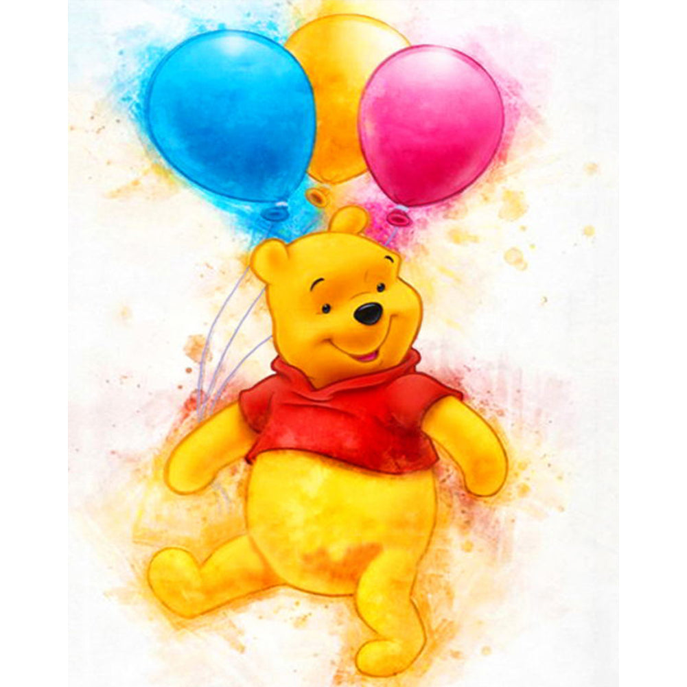 Winnie The Pooh - 11CT Stamped Cross Stitch 40*50CM