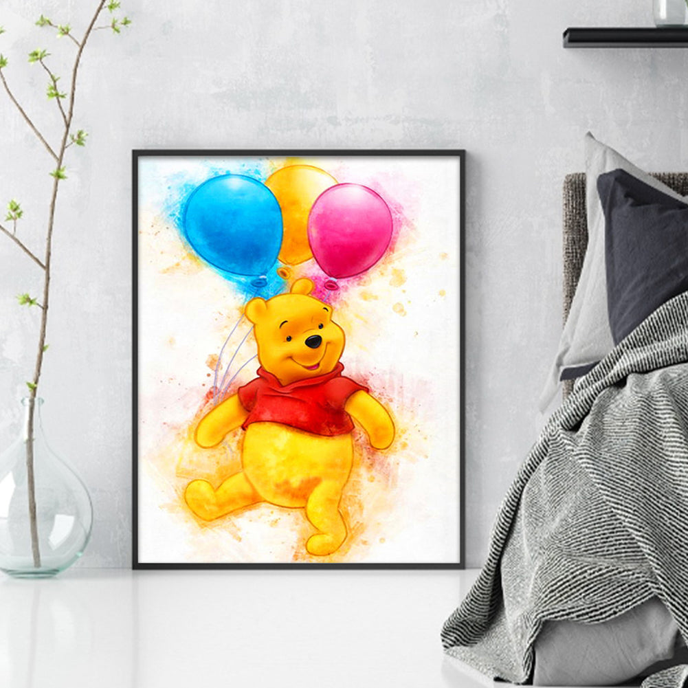 Winnie The Pooh - 11CT Stamped Cross Stitch 40*50CM