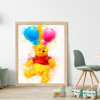 Winnie The Pooh - 11CT Stamped Cross Stitch 40*50CM